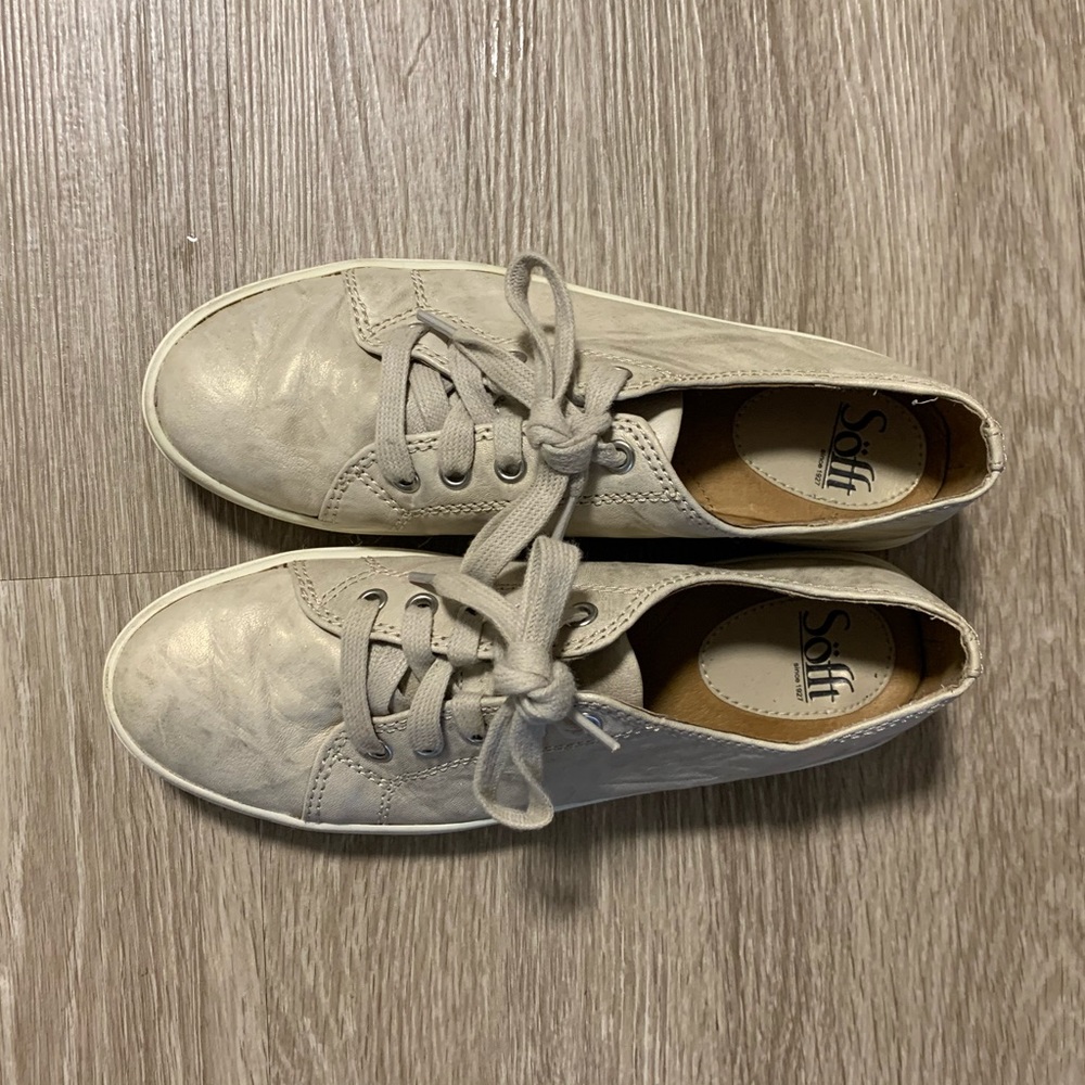 Sofft Sanders Sneaker Metallic Gold/Tan